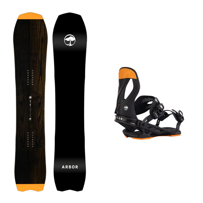 Arbor GPS Snowboard with Arbor Cypress Binding 2025