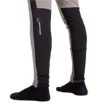 Whitespace Graphene Midweight Base Layer Bottom 2024 - A pair of black base layer bottoms with a white logo on the left leg that says "Graphene" in bold, blocky letters.