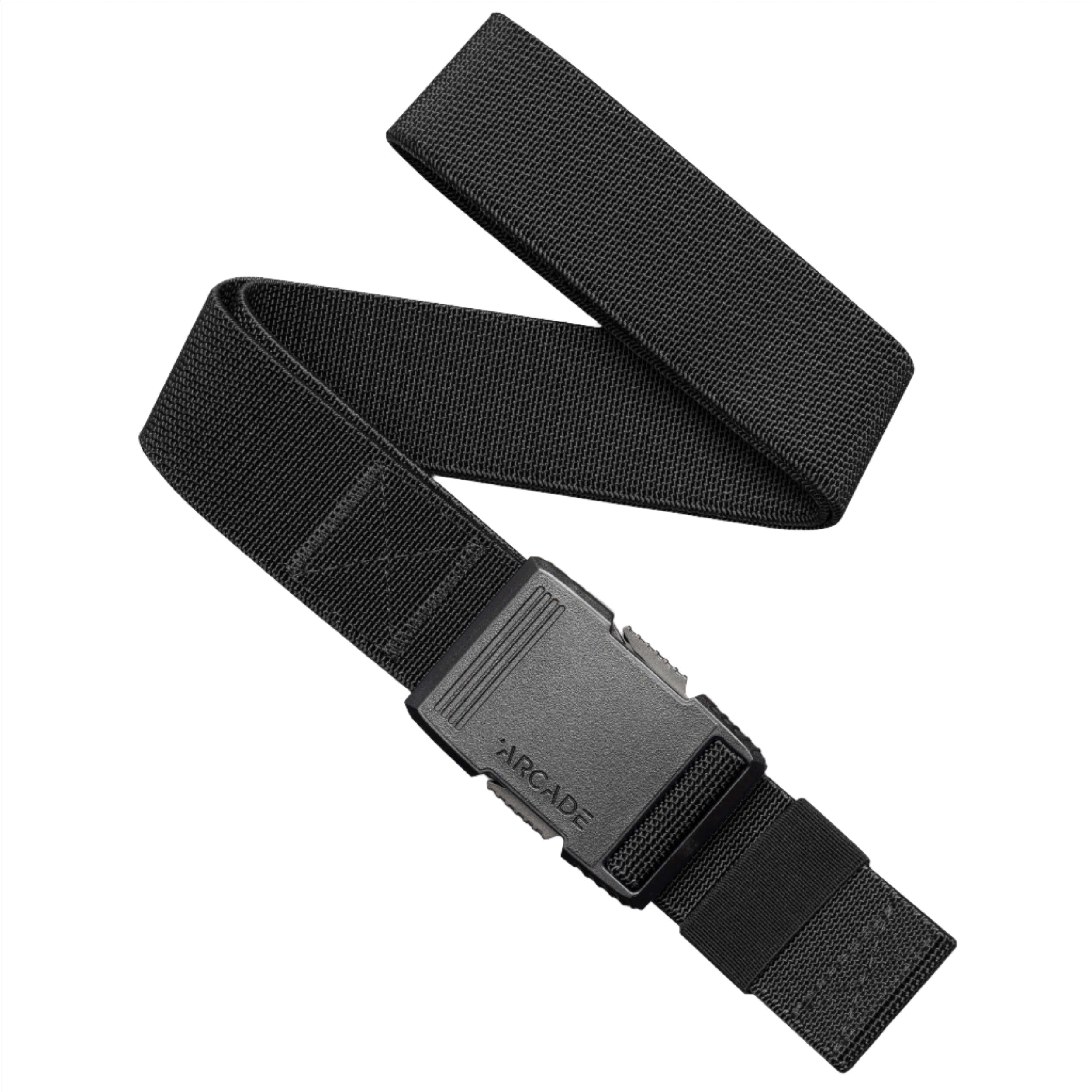 Arcade Hardware Belt 2024 - Black belt with a black buckle.