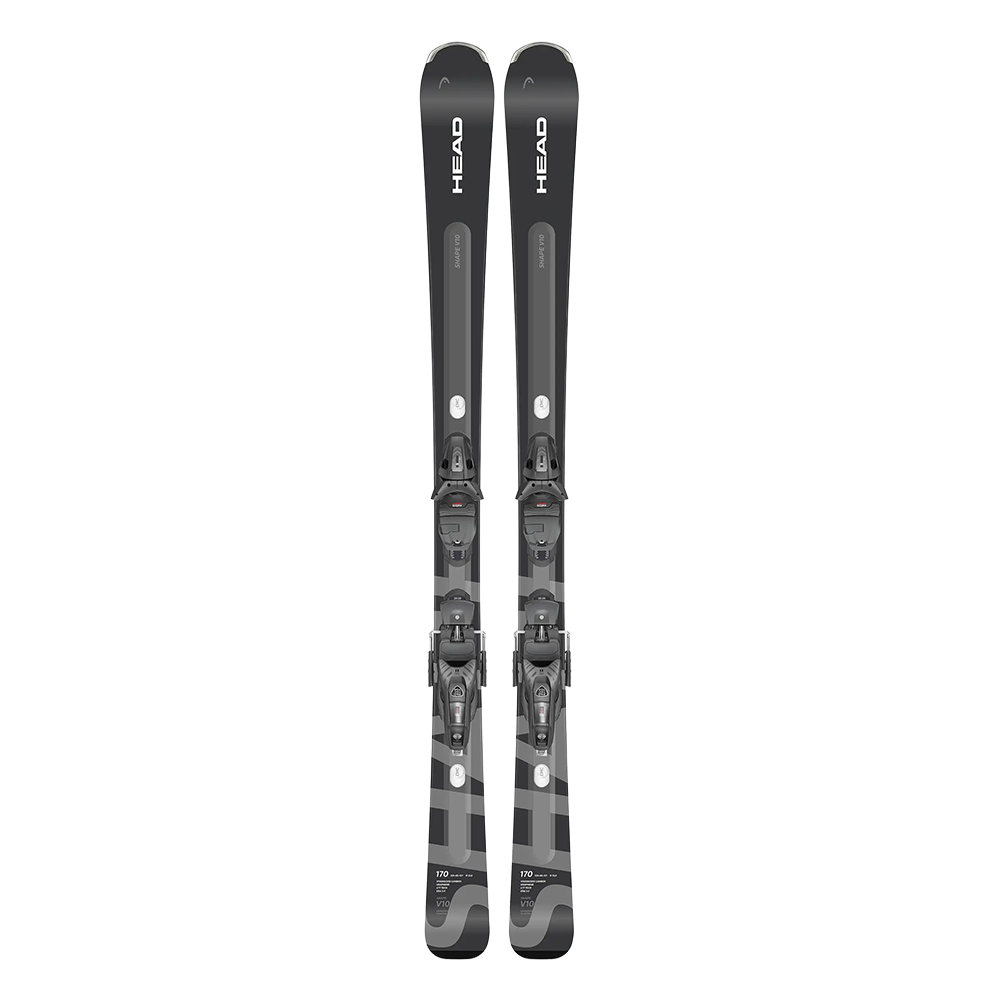 HEAD V-Shape Team スキー & Salomon ブーツセット HEAD Shape e-V10 + PR 11 GW 2026 | All-Mountain Skis with System