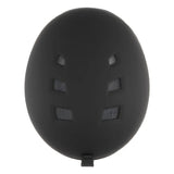 Smith Holt Helmet 2025 - Black helmet with a matte finish, featuring ventilation holes on top and a strap at the back.
