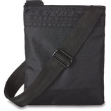 Dakine Jive Crossbody Bag 2025 - A black crossbody bag with a zippered pocket on the front and adjustable strap.