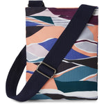 Dakine Jive Crossbody Bag 2025 - A navy blue crossbody bag with a white and gray abstract pattern on the front.