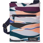 Dakine Jive Crossbody Bag 2025 - A navy blue crossbody bag with a zippered pocket on the front and adjustable strap.
