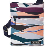 Dakine Jive Crossbody Bag 2025 - A navy blue crossbody bag with a zippered pocket on the front and adjustable strap.