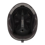 Kids MIPS ski helmet interior view with padding and vent channels