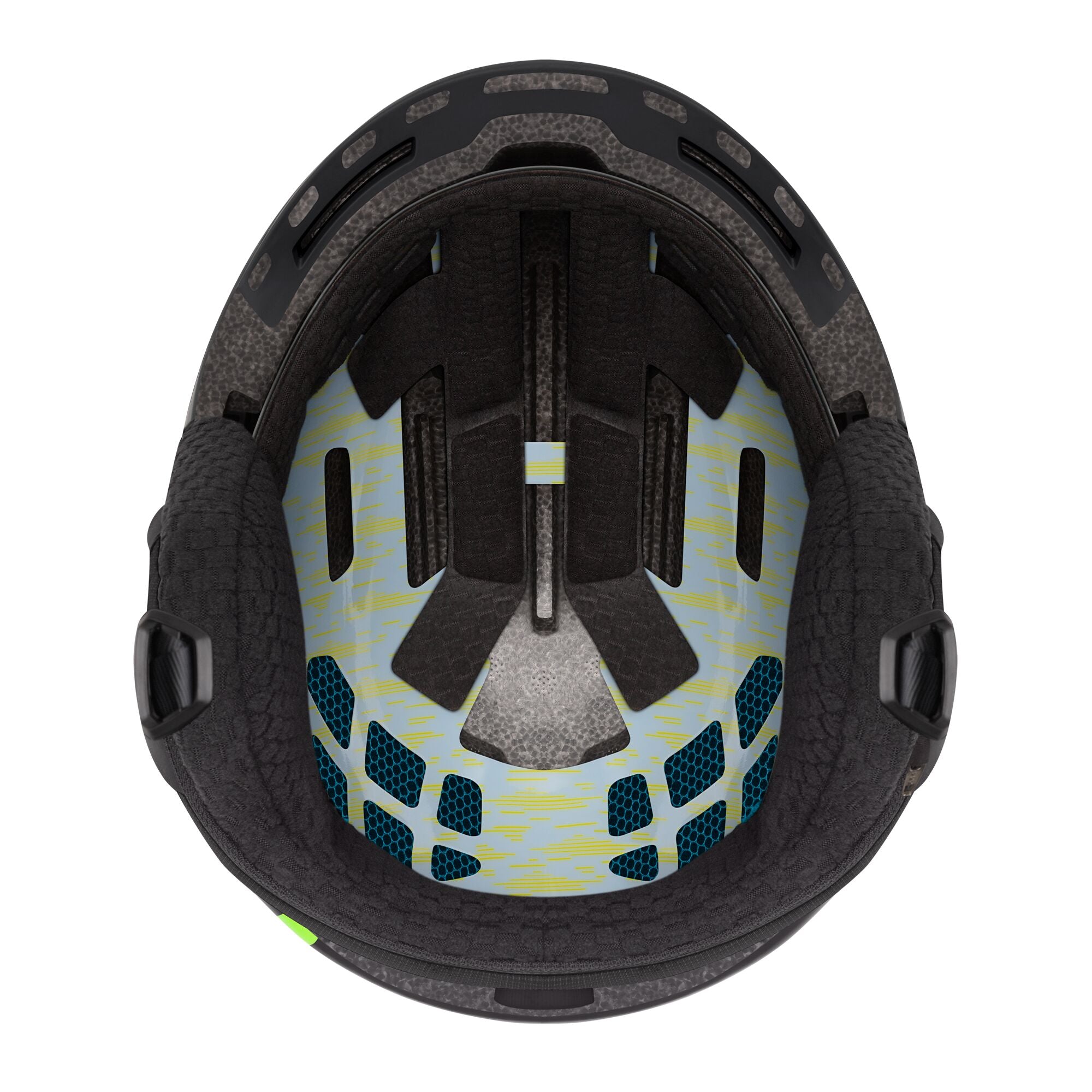 Smith Method Pro MIPS helmet interior pads with MIPS-style protection ring.