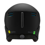Smith Method Pro MIPS helmet, matte black front view with center channel and side vents.