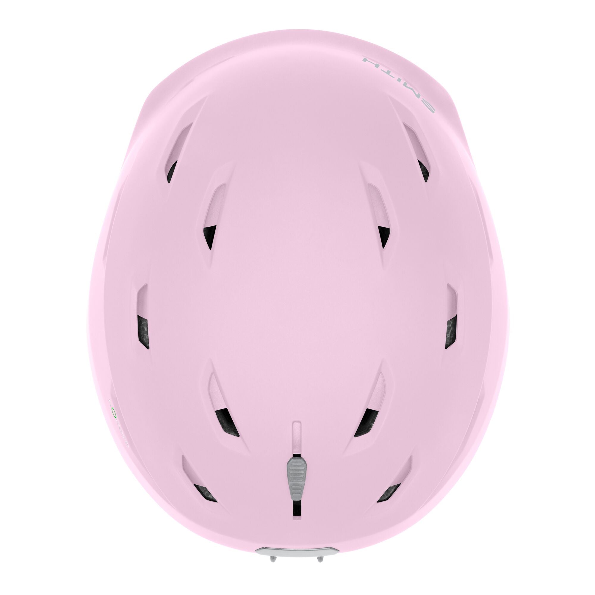 Smith Liberty MIPS helmet in lavender, front view with air vents