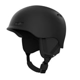 Anon Junior's Burner Helmet 2025 - Matte black helmet with a sleek, aerodynamic design and a subtle logo on the front.