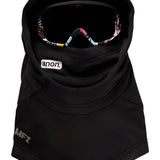 Anon Junior's MFI Helmet Hood - A black hood with a white logo on the front that reads "MFI" in bold letters.