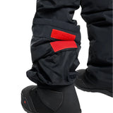 Burton Junior's Skylar 2L Pant 2025 - Black snow pants with a red logo on the left leg.