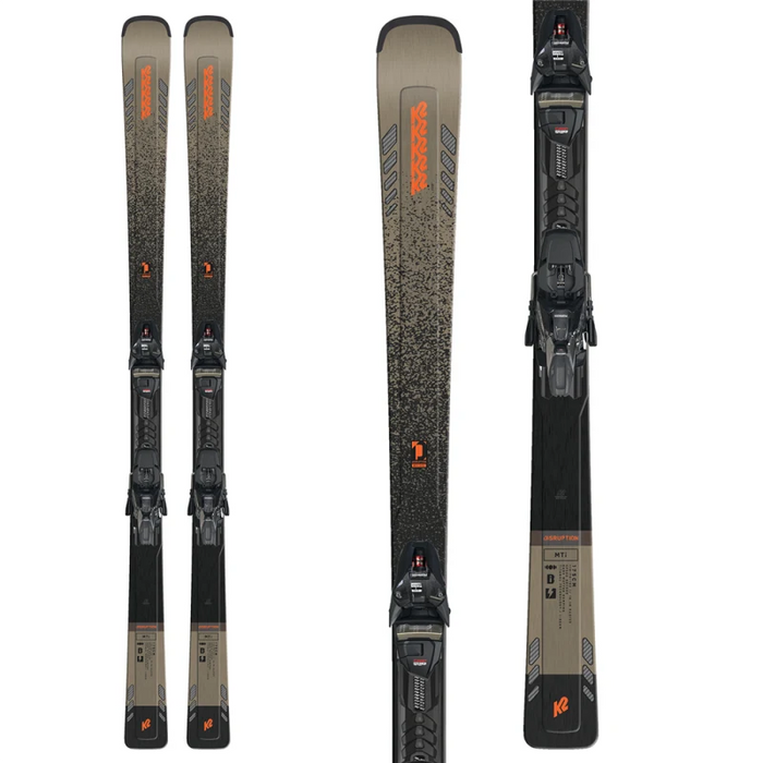 K2 Disruption MTI Skis with MXC 12 Bindings 2023