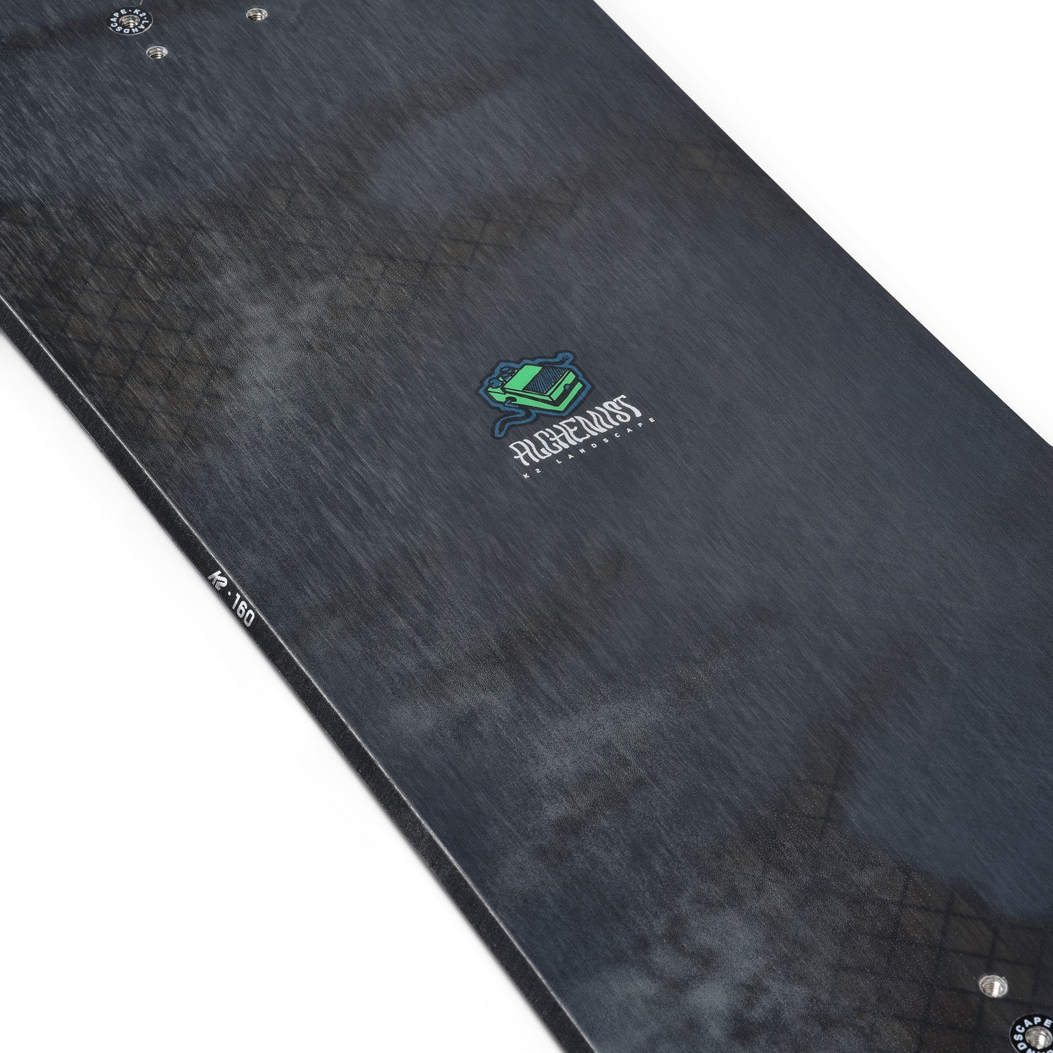 K2 Alchemist Snowboard 2025 - Blue/Black Angle3