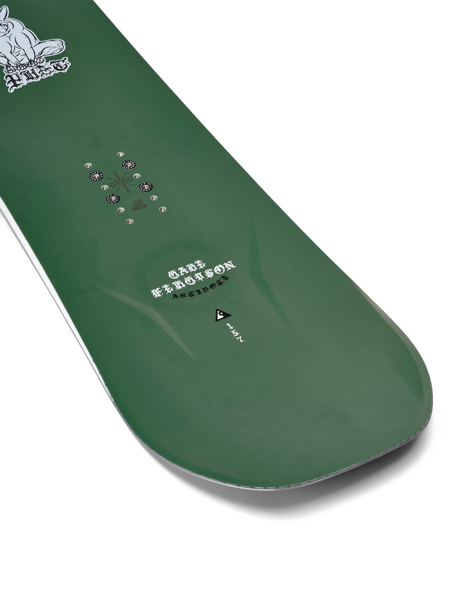 LIMITED EDITION: K2 x Gabe Ferguson Antidote Snowboard 2025.