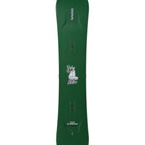 LIMITED EDITION: K2 x Gabe Ferguson Antidote snowboard features a dark green design with white graphics.