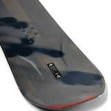 K2 Antidote snowboard 2025 features a black base with red graphics.