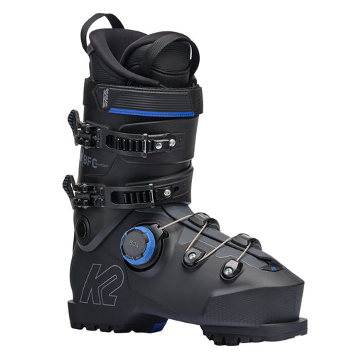 K2 BFC 100 B.O.A. Ski Boot 2025 - Black/Blue Angle1