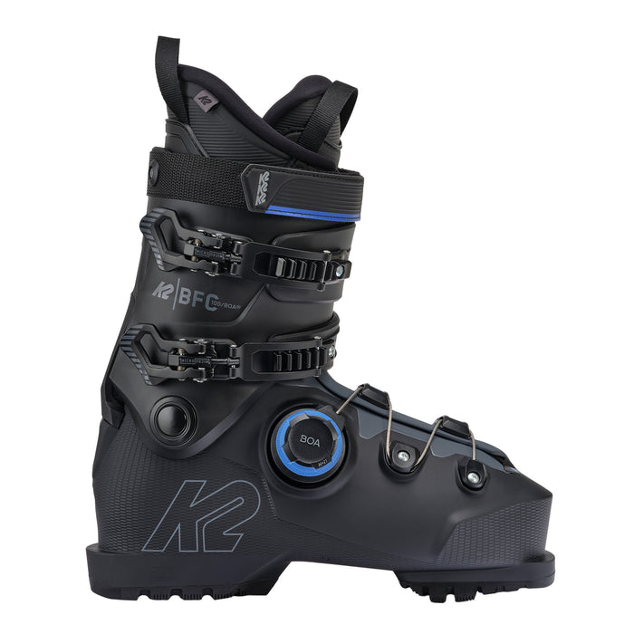 K2 BFC 100 B.O.A. Ski Boot 2025 - Black/Blue Angle3
