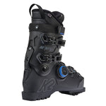 K2 BFC 100 BOA® ski boot features a black and gray color scheme with a distinctive design.
