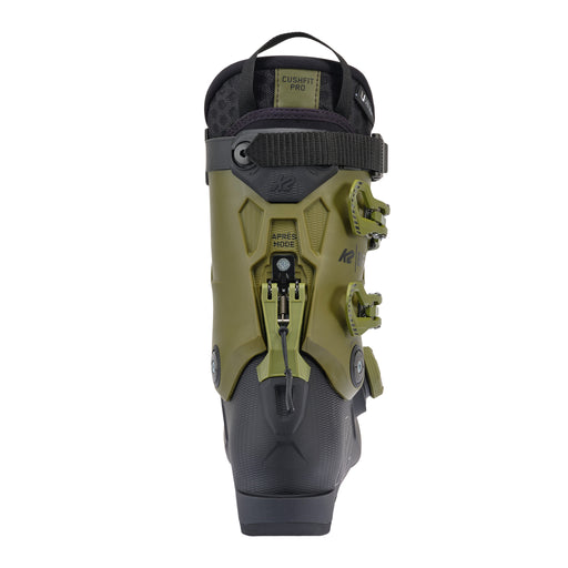 K2 BFC 130 B.O.A Ski Boot 2025 - Grey/Green Angle2