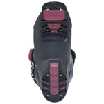 K2 BFC Women's 95 BOA ski boot sole features a black tread with a pink stripe.