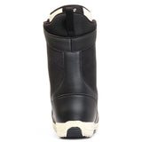 K2 Women's Belief snowboard boot, black with white sole and textured panels.