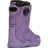 Purple K2 Contour snowboard boot features a BOA closure and textured sidewall.