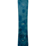 K2 Dreamsicle snowboard features a vibrant blue and pink floral design.