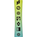 K2 Men's Embassy Snowboard 2025 - Blk/Grey/Yell Angle2