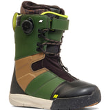 K2 Men's Evasion Snowboard Boot - green/Brown/blk Angle1