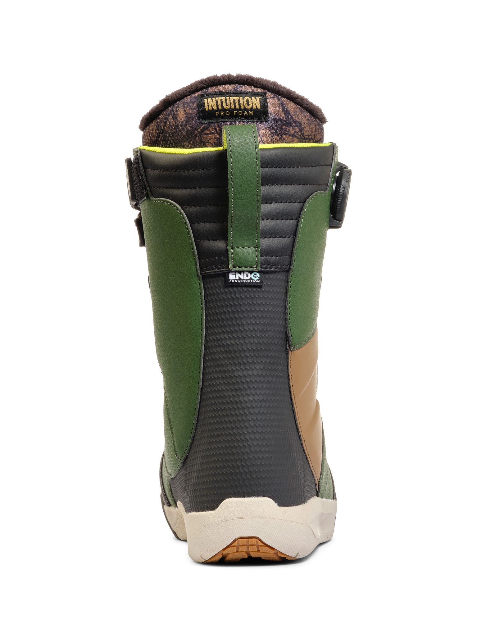 K2 Men's Evasion Snowboard Boot - green/Brown/blk Angle3