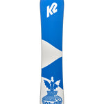 K2 Extravision Snowboard 2025 - Whte/Blue Angle 2
