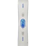 K2 Extravision Snowboard 2025 - Whte/Blue Angle 1