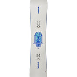 K2 Extravision Snowboard 2025 - Whte/Blue Angle 1