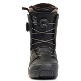 K2 Women's Format snowboard boot, black and orange design with BOA lacing system.