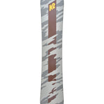 K2 Gateway POP Snowboard 2025 - White/Yellow/Grey Angle2