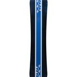 K2 Men's Geometric Snowboard 2025 - Grey/White/Blu Angle2