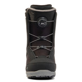 K2 Haven women’s snowboard boot features a black and gray colorway with BOA lacing system.