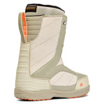 K2 Haven snowboard boot features a gray and orange color scheme with a textured design.