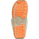 K2 Women's Haven snowboard boot, 2025 model, features a gray upper with orange sole.