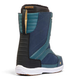 Blue K2 Haven snowboard boot features a white sole and black accents.