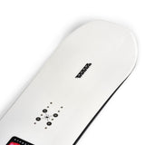 K2 Hypnotist snowboard features a black base with vibrant pink floral graphics.