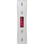 K2 Hypnotist Snowboard 2025 - White/Black/Pink Angle1