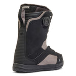 Black and gray K2 Women's Kinsley Snowboard Boot 2025 features a BOA closure system.