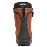 Brown K2 Kinsley snowboard boot with black accents and a textured sole.
