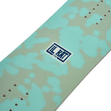 K2 Junior's Lil Kat snowboard features a green design with white graphics.