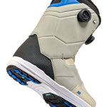 K2 Maysis 2025 snowboard boots feature a beige and black color scheme with a visible BOA lacing system.