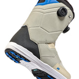 K2 Maysis 2025 snowboard boots feature a beige and black color scheme with a visible BOA lacing system.