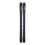 K2 Mindbender 90C skis 2025 feature a black and red design with a distinctive graphic pattern.